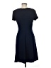 Connected Apparel Solid Blue Casual Dress Size 6 - photo 2
