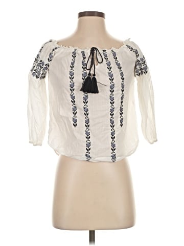 Abercrombie & Fitch 3/4 Sleeve Blouse (view 1)