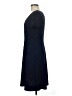 Connected Apparel Solid Blue Casual Dress Size 6 - photo 5