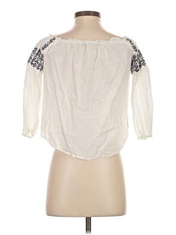 Abercrombie & Fitch 3/4 Sleeve Blouse (view 2)