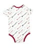 Champion Print White Short Sleeve Onesie 12-18 MO / 18 MO - photo 2