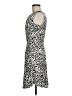 AB Studio 100% Rayon Animal Print Gray Casual Dress Size 6 - photo 5