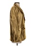 Zara 100% Acetate Metallic Gold Blazer Size S - photo 4