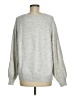 Vince Camuto Metallic Silver Pullover Sweater Size M - photo 2