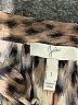 Joie 100% Viscose Animal Print Brown Long Sleeve Blouse Size L - photo 7