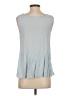 Miami 100% Rayon Blue Sleeveless Blouse Size S - photo 2