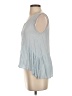 Miami 100% Rayon Blue Sleeveless Blouse Size S - photo 5