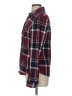 Assorted Brands Plaid Burgundy Long Sleeve Button-Down Shirt Size M - photo 5