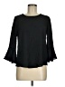 Sweet Wanderer 100% Polyester Black 3/4 Sleeve Top Size M - photo 1