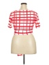Unbranded Red Short Sleeve Blouse Size 2X - photo 2