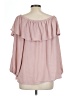 Vince Camuto 100% Polyester Pink 3/4 Sleeve Blouse Size L - photo 2
