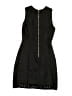 H&M 100% Polyester Chevron-herringbone Black Cocktail Dress Size 2 - photo 2