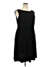 True Envy Solid Black Cocktail Dress Size 20 - photo 2