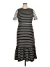 ASOS Stripes Black Casual Dress Size 14 - photo 1