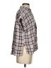 Sanctuary Plaid Gray Short Sleeve Blouse Size S - photo 4