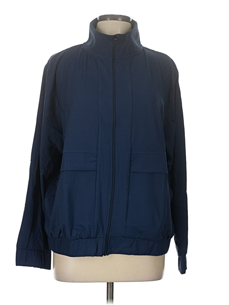 Pre-owned Member's Mark Track Jacket In Blue