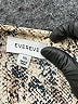 Evereve 100% Polyester Snake Print Brown Long Sleeve Blouse Size XS - photo 7