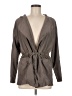 UK 2 LA 100% Polyester Brown Green Cardigan Size M - photo 1