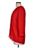 a.n.a. A New Approach 100% Polyester Red 3/4 Sleeve Blouse Size M - photo 5