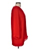 a.n.a. A New Approach 100% Polyester Red 3/4 Sleeve Blouse Size M - photo 4