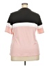 Assorted Brands Color Block Pink Short Sleeve Polo Size 2X - photo 1