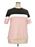Assorted Brands Color Block Pink Short Sleeve Polo Size 2X - photo 2
