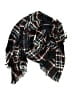 Unbranded Plaid Burgundy Scarf One size - photo 1