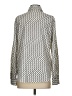 MNG 100% Polyester Print Ivory Long Sleeve Blouse Size S - photo 2