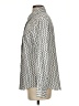 MNG 100% Polyester Print Ivory Long Sleeve Blouse Size S - photo 5