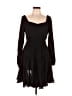 Unbranded 100% Polyester Black Cocktail Dress Size M - photo 1