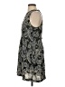 Aqua Paisley Black Cocktail Dress Size L - photo 5