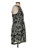 Aqua Paisley Black Cocktail Dress Size L - photo 4