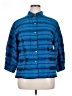 Chico's Design Stripes Blue Blouse Size XL (3) - photo 1