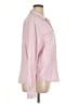 Z Supply Checkered-gingham Pink Long Sleeve Button-Down Shirt Size XL - photo 4