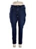 Levi Strauss Signature Solid Blue Jeans Size 34 waist - photo 1