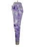 Love Streak 100% Polyester Tie-dye Purple Casual Pants Size XL - photo 5