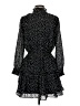 NSR Polka Dots Black Casual Dress Size M - photo 2