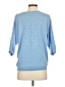 Nic + Zoe Blue Pullover Sweater Size S - photo 2