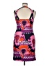 Muse Graphic Purple Cocktail Dress Size 14 - photo 2