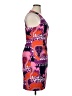 Muse Graphic Purple Cocktail Dress Size 14 - photo 4