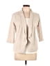 NY Collection 100% Cotton Tan Cardigan Size L - photo 1