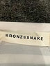 BRONZE SNAKE Black 3/4 Sleeve Top Size M - photo 7