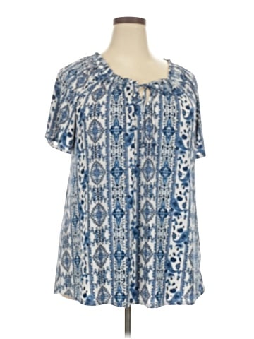 Naif Short Sleeve Blouse (view 2)