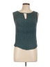 Renee C. 100% Polyester Teal Sleeveless Top Size L - photo 1