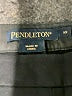 Pendleton Solid Black Active Pants Size 10 - photo 6