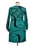Unbranded Graphic Teal Cocktail Dress Size EU 52 / US 22 - photo 2