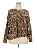 Bibi Brown Long Sleeve Blouse Size XXL - photo 1