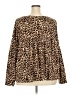 Bibi Brown Long Sleeve Blouse Size XXL - photo 2
