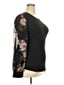 Unbranded 100% Polyester Black Long Sleeve Blouse Size XXL - photo 4