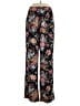 French Connection 100% Polyester Paisley Black Casual Pants Size 8 - photo 1